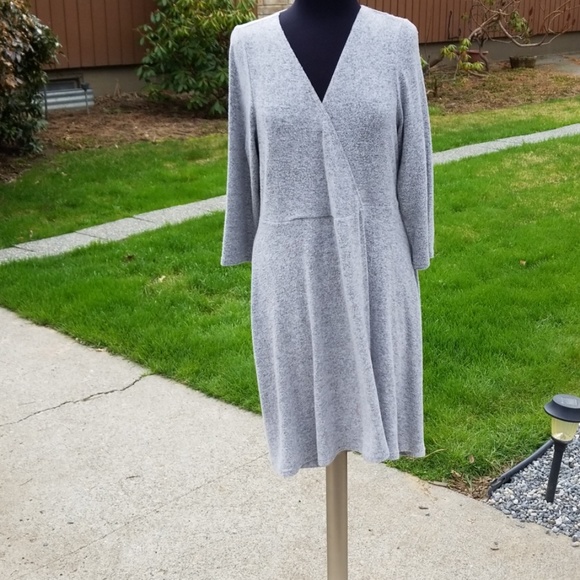 torrid Dresses & Skirts - Torrid 1x soft grey sweater dress